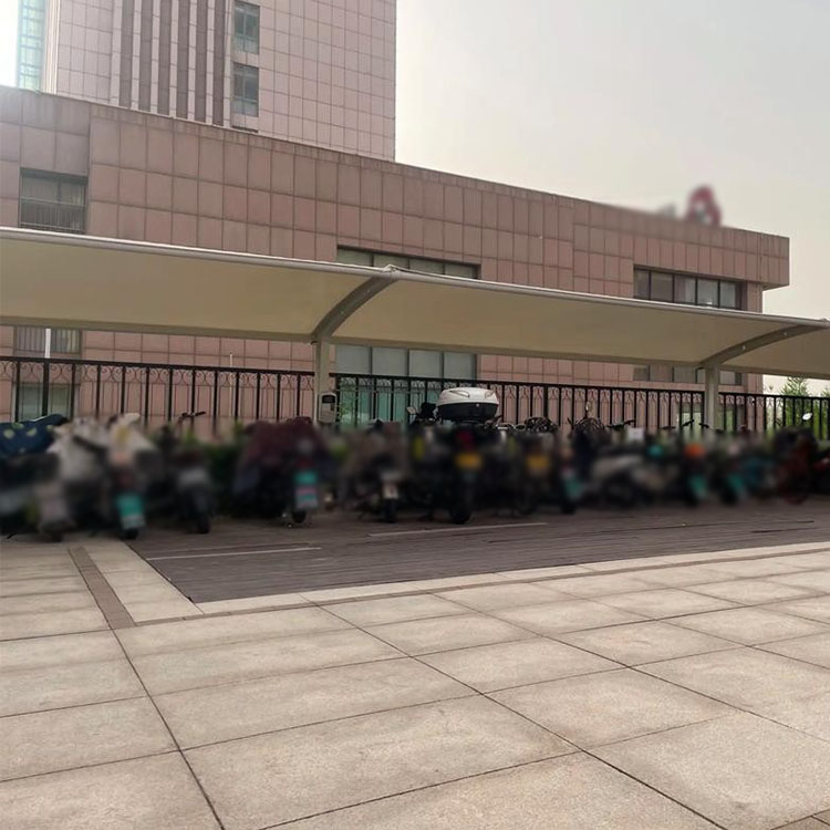 福贡县膜结构电动车棚