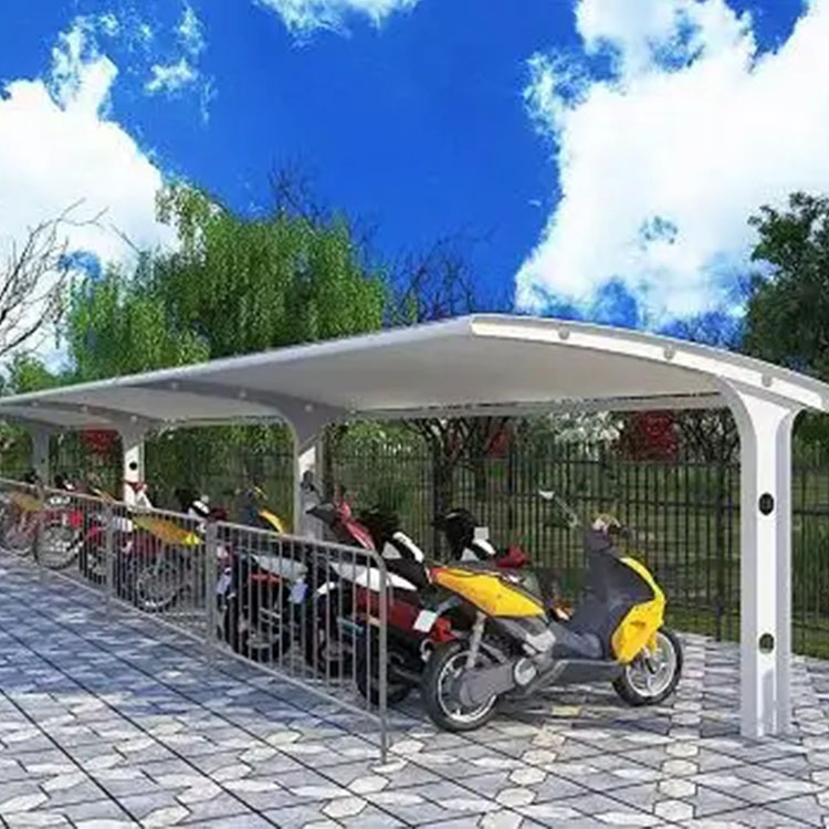 福贡县膜结构电动车棚